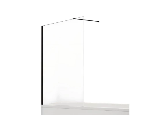 Шторка для ванны NEW TRENDY NEW MODUS BLACK 90x150 EXK-1929-WP (черный) Elit-san.ru