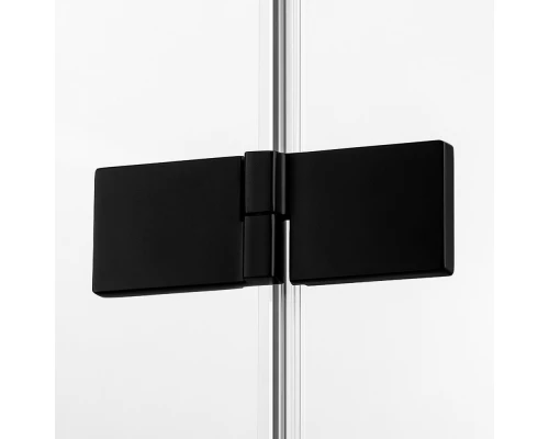 Шторка для ванны NEW TRENDY AVEXA BLACK 140x150 EXK-1991 R (черный) Elit-san.ru