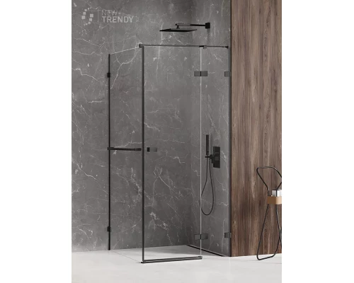 Душевое ограждение NEW TRENDY AVEXA BLACK R 100x120x200 EXK-2582 (черный) Elit-san.ru
