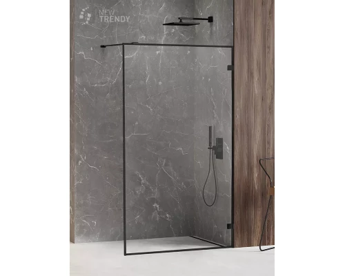 Душевое ограждение NEW TRENDY AVEXA BLACK 140x200 EXK-2664 (черный) Elit-san.ru