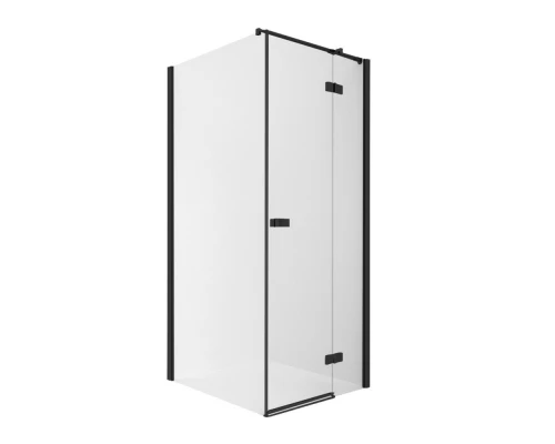 Душевое ограждение NEW TRENDY REFLEXA BLACK R 80x90x200 EXK-4917 (черный) Elit-san.ru