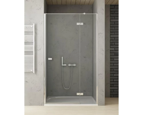 Дверь в нишу NEW TRENDY REFLEXA R 90x200 EXK-5060 (хром) Elit-san.ru