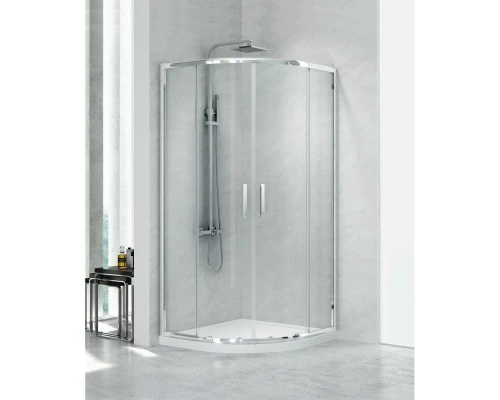 Душевое ограждение NEW TRENDY NEW PRAKTIC 80x80x195 K-0575 (хром) Elit-san.ru