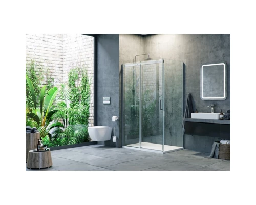 Боковая стенка EXCELLENT Rols 90 см (хром) Elit-san.ru