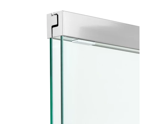 Шторка для ванны NEW TRENDY SENSI 100x150 P-0038 (хром) Elit-san.ru