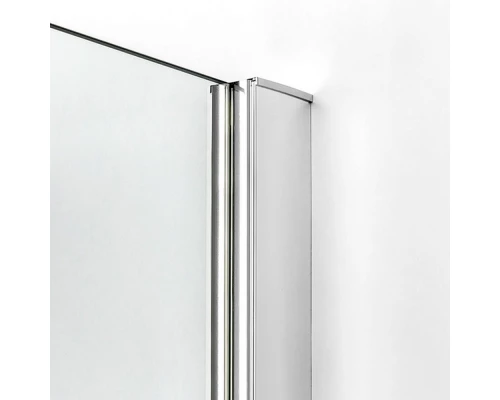 Шторка для ванны NEW TRENDY NEW SOLEO 80x140 P-0075 (хром) Elit-san.ru