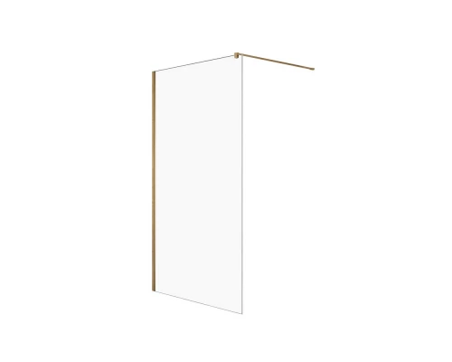 Душевое ограждение NEW TRENDY VELIO GOLD SATIN 120x200 D-0192B (брашированное золото) Elit-san.ru