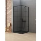 Душевое ограждение NEW TRENDY NEW SOLEO BLACK L 90x90x195 D-0285A/D-0120B (черный) Elit-san.ru