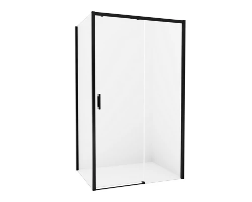 Душевое ограждение NEW TRENDY PRIME BLACK R 110x90x200 D-0319A/D-0129B (черный) Elit-san.ru