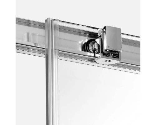 Дверь в нишу NEW TRENDY PRIME 150x200 D-0335A (хром) Elit-san.ru