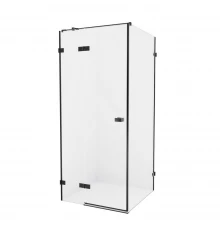 Душевое ограждение NEW TRENDY AVEXA BLACK 80x80x200 EXK-1562 (черный)
