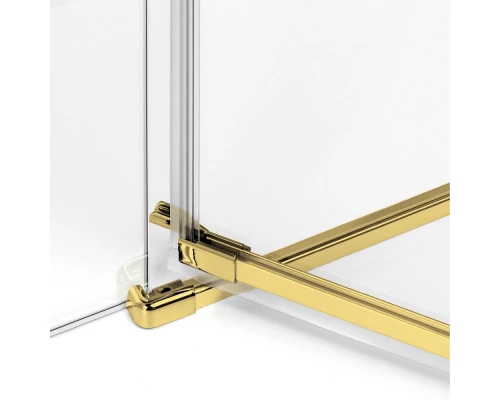 Душевое ограждение NEW TRENDY AVEXA GOLD BRUSHED 120x90x200 EXK-1789 (брашированное золото) Elit-san.ru