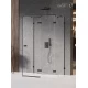 Душевое ограждение NEW TRENDY AVEXA BLACK R 90x110x200 EXK-2635 (черный) Elit-san.ru