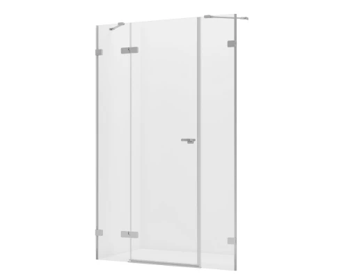 Дверь в нишу NEW TRENDY EVENTA PLUS L 110x200 EXK-4460 (хром) Elit-san.ru