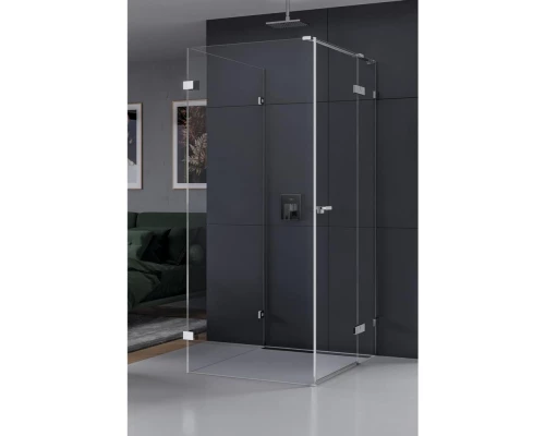 Душевое ограждение NEW TRENDY EVENTA R 80x80x200 EXK-4596 (хром) Elit-san.ru