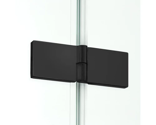 Душевое ограждение NEW TRENDY NEW MERANA BLACK 80x80x195 K-0535 (черный) Elit-san.ru