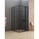 Душевое ограждение NEW TRENDY NEW SOLEO BLACK 90x90x195 K-0580 (черный) Elit-san.ru