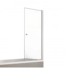 Шторка для ванны NEW TRENDY NEW SOLEO 80x140 P-0066 (хром)