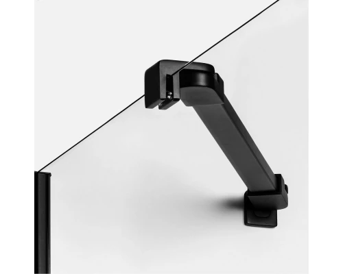 Дверь в нишу NEW TRENDY NEW RENOMA BLACK L 80x195 D-0193A (черный) Elit-san.ru