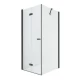 Душевое ограждение NEW TRENDY NEW SOLEO BLACK складные двери L 80x100x195 D-0234A/D-0116B (черный) Elit-san.ru