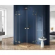 Душевое ограждение NEW TRENDY AVEXA GOLD BRUSHED 120x80x200 EXK-1788 (брашированное золото) Elit-san.ru