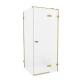 Душевое ограждение NEW TRENDY AVEXA GOLD BRUSHED 110x100x200 EXK-1878 (брашированное золото) Elit-san.ru