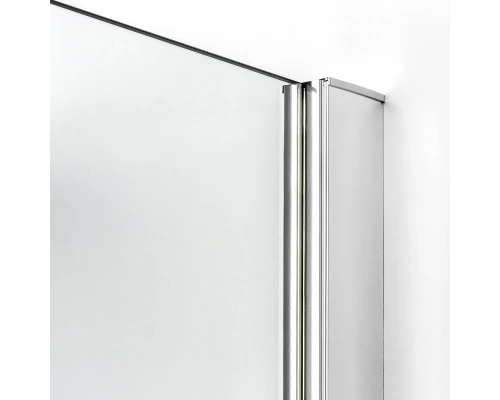 Душевое ограждение NEW TRENDY NEW AZURA L 80x80x195 K-0559 (хром) Elit-san.ru