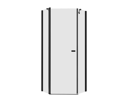 Душевое ограждение NEW TRENDY NEW SOLEO BLACK 90x90x195 K-0613 (черный) Elit-san.ru