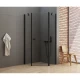 Душевое ограждение NEW TRENDY NEW SOLEO BLACK 90x90x195 K-0613 (черный) Elit-san.ru