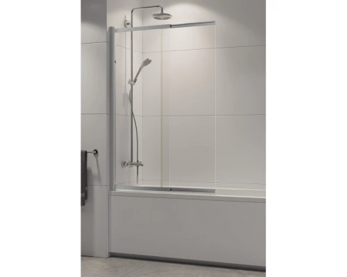 Шторка для ванны NEW TRENDY SENSI 85x150 P-0037 (хром) Elit-san.ru