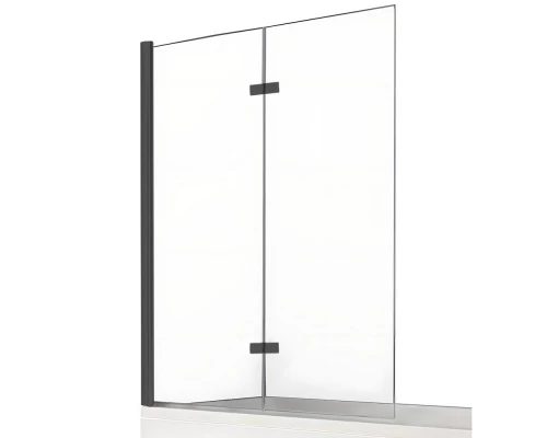 Шторка для ванны NEW TRENDY NEW SOLEO BLACK 110x140 P-0084 L (черный) Elit-san.ru