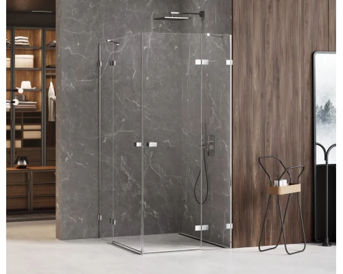 Душевое ограждение NEW TRENDY AVEXA 100x100x200 EXK-1527 (хром) Elit-san.ru