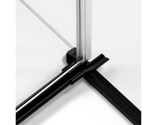 Душевое ограждение NEW TRENDY AVEXA BLACK 90x100x200 EXK-1614 (черный) Elit-san.ru