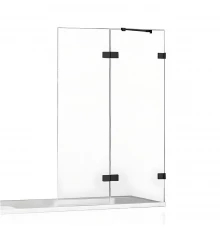 Шторка для ванны NEW TRENDY AVEXA BLACK 110x150 EXK-1985 R (черный)