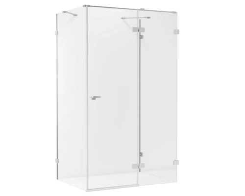 Душевое ограждение NEW TRENDY EVENTA R 80x90x200 EXK-4574 (хром) Elit-san.ru