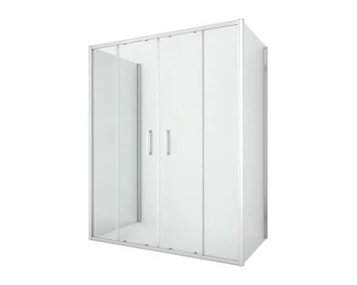 Душевое ограждение NEW TRENDY NEW CORRINA  150x80x195 K-0484 (хром) Elit-san.ru