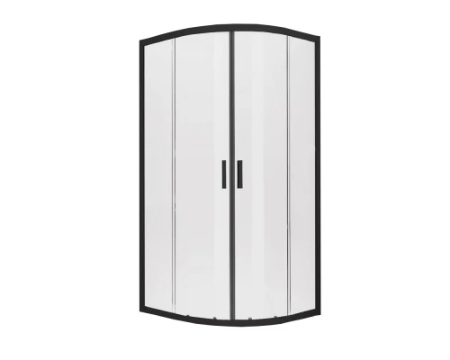 Душевое ограждение NEW TRENDY NEW VARIA BLACK 90x90x190 K-0566 (черный) Elit-san.ru