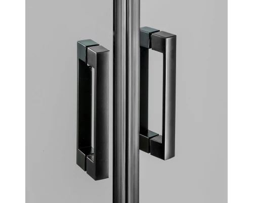 Душевое ограждение NEW TRENDY NEW VARIA BLACK 90x90x190 K-0566 (черный) Elit-san.ru