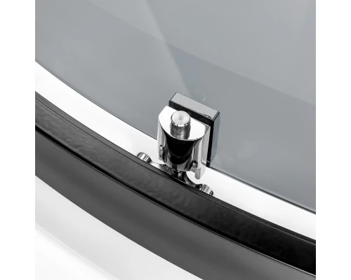 Душевое ограждение NEW TRENDY NEW VARIA BLACK 90x90x190 K-0566 (черный) Elit-san.ru