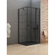 Душевое ограждение NEW TRENDY NEW SOLEO BLACK R 90x90x195 K-0581 (черный) Elit-san.ru