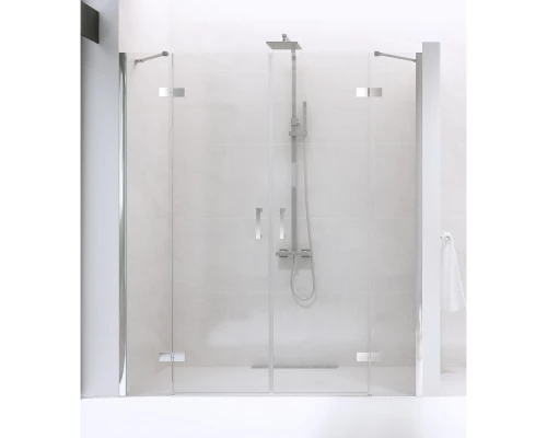 Дверь в нишу NEW TRENDY NEW RENOMA 170x195 D-0097A/D-0098A (хром) Elit-san.ru