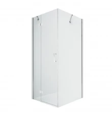 Душевое ограждение NEW TRENDY NEW RENOMA L 80x80x195 D-0111A/D-0083B (хром)