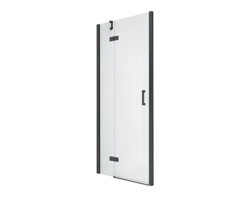 Дверь в нишу NEW TRENDY NEW RENOMA BLACK L 90x195 D-0195A (черный) Elit-san.ru