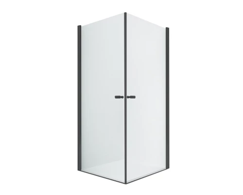 Душевое ограждение NEW TRENDY NEW SOLEO BLACK 2D 90x100x195 D-0231A/D-0232A (черный) Elit-san.ru