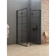 Душевое ограждение NEW TRENDY NEW SOLEO BLACK 80x80x195 D-0287A/D-0288A (черный) Elit-san.ru