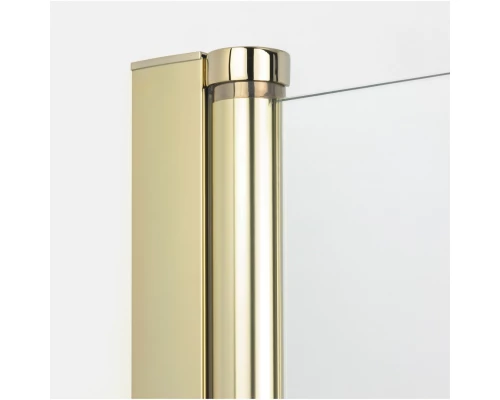 Дверь в нишу NEW TRENDY NEW SOLEO LIGHT GOLD 110x195 D-0484A-WK (светлое золото) Elit-san.ru