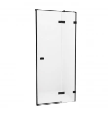 Дверь в нишу NEW TRENDY AVEXA BLACK 140x200 EXK-1559 (черный)