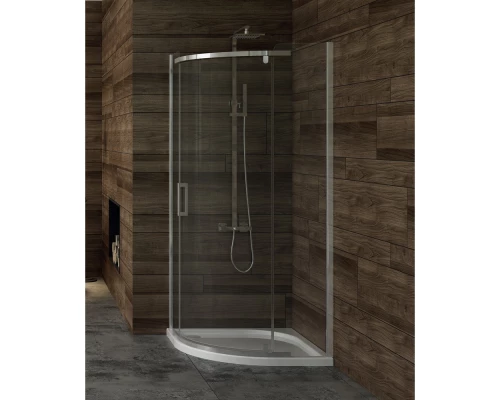 Душевое ограждение NEW TRENDY NEW KOMFORT 80x80x195 K-0434 (хром) Elit-san.ru