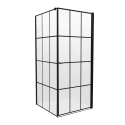 Душевое ограждение NEW TRENDY SUPERIA BLACK 90x90x195 P K-0605