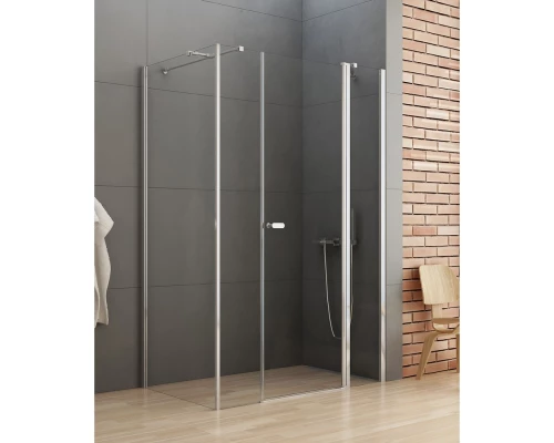 Душевое ограждение NEW TRENDY NEW SOLEO 120x110x195 K-0647 (хром) Elit-san.ru